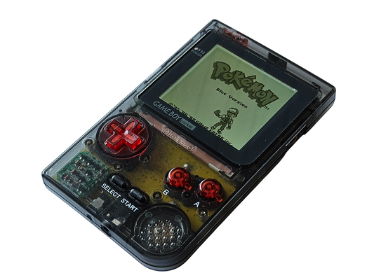 Custom Game Boy Pocket - Smoke - IPS-Skärm