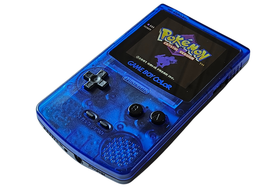 Custom Game Boy Color - Blå - IPS-skärm