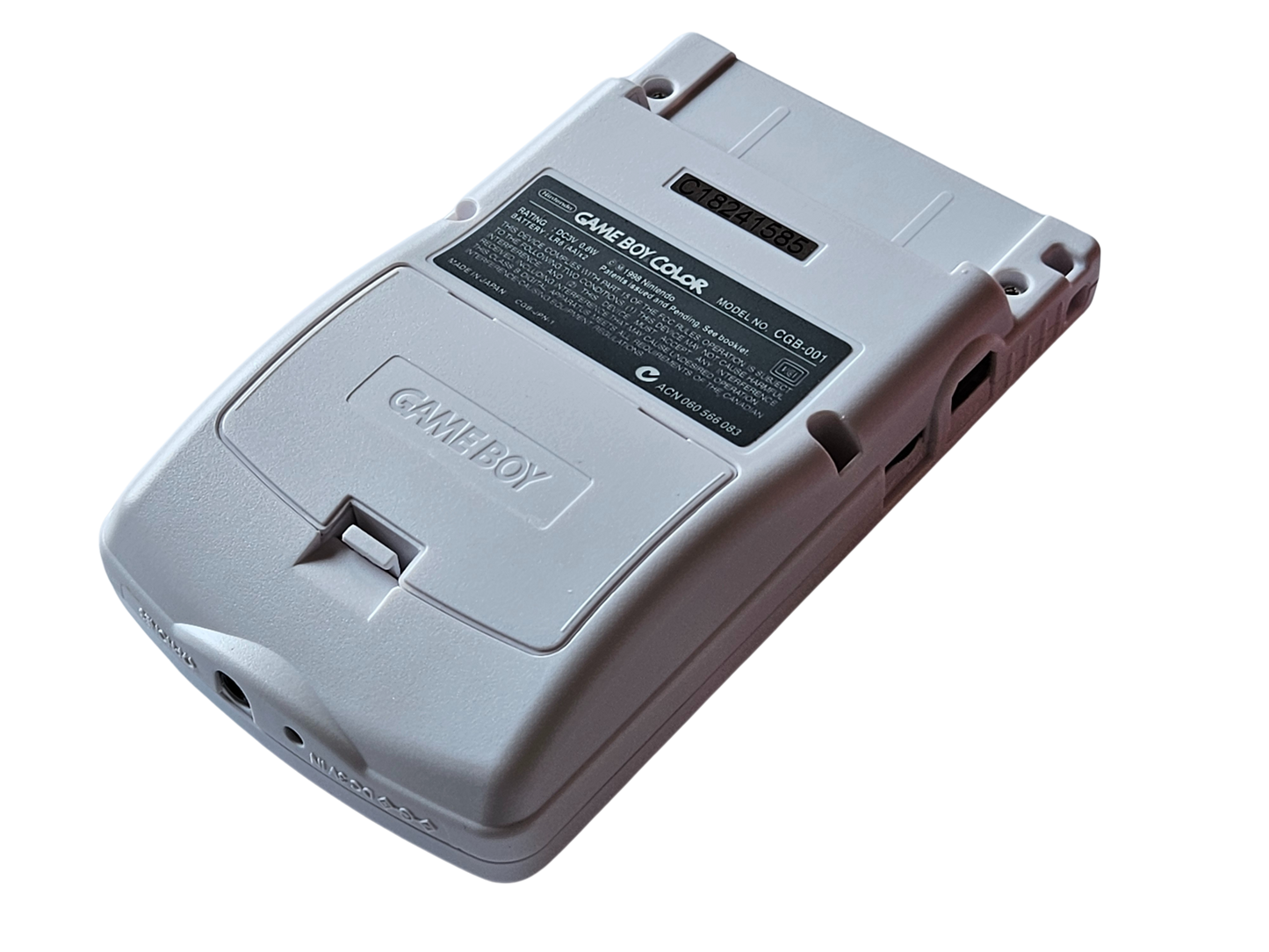 Custom Game Boy Color - Vit - IPS-skärm