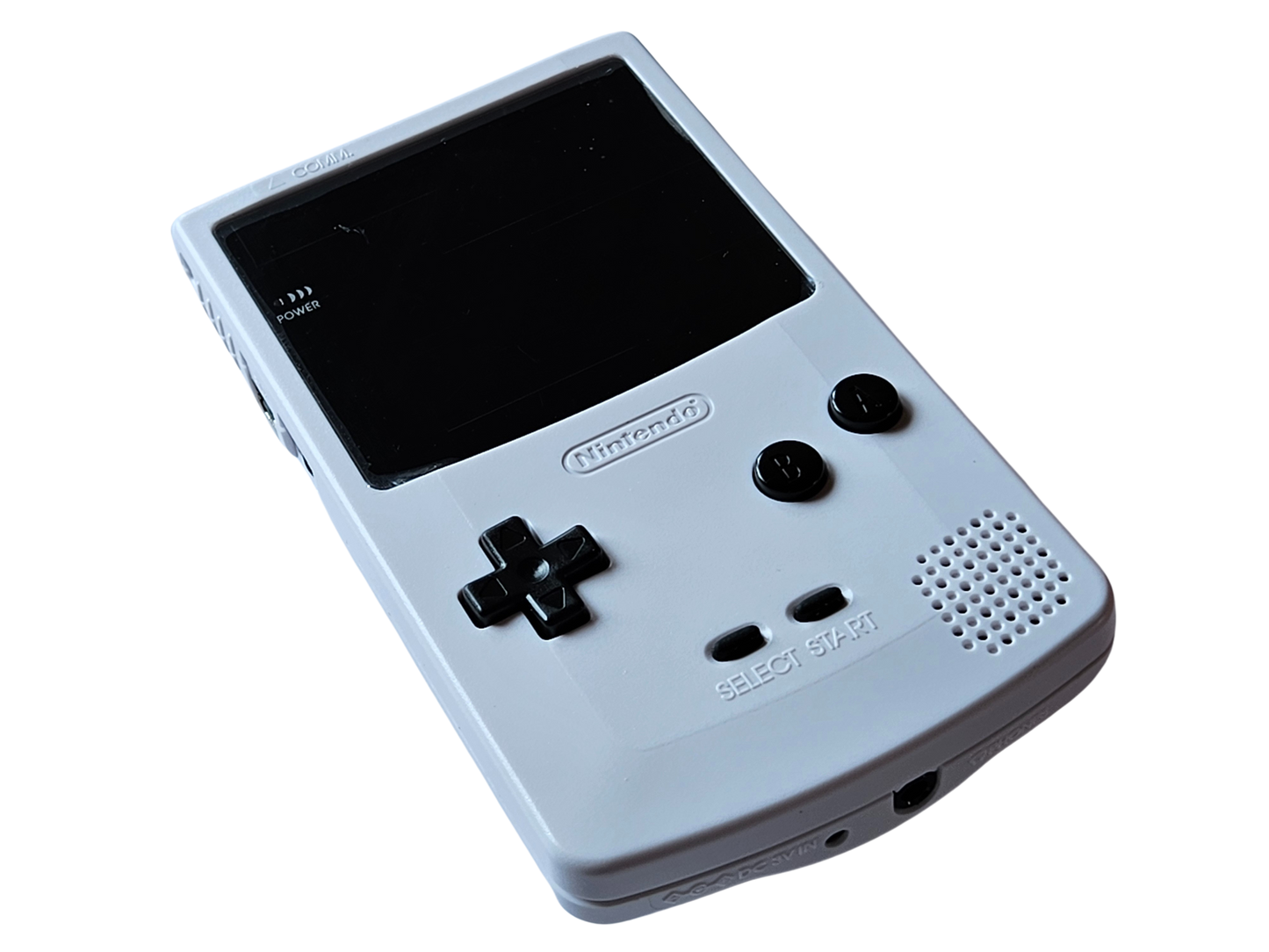 Custom Game Boy Color - Vit - IPS-skärm