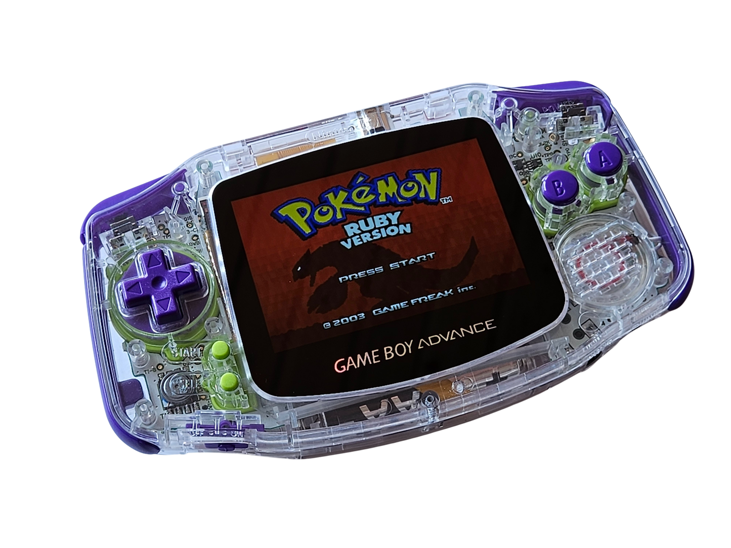 Custom Game Boy Advance - Buzz - IPS-skärm