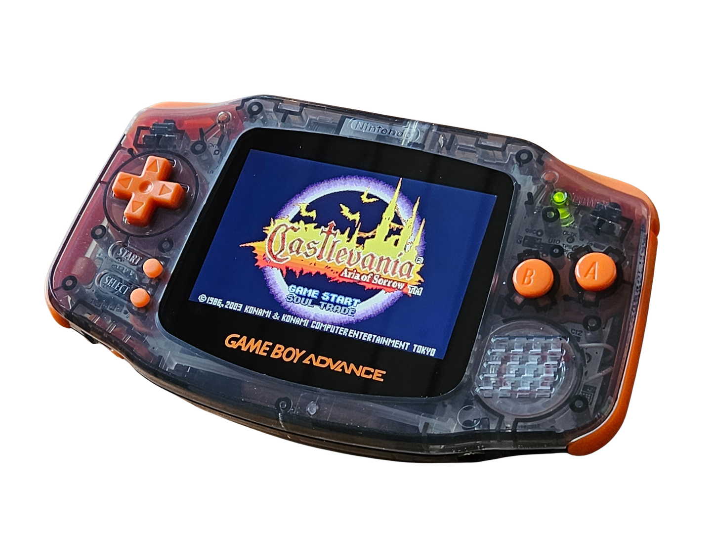 Custom Game Boy Advance - Lambda - IPS-skärm - USB-C
